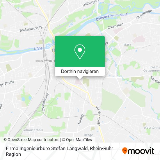 Firma Ingenieurbüro Stefan Langwald Karte
