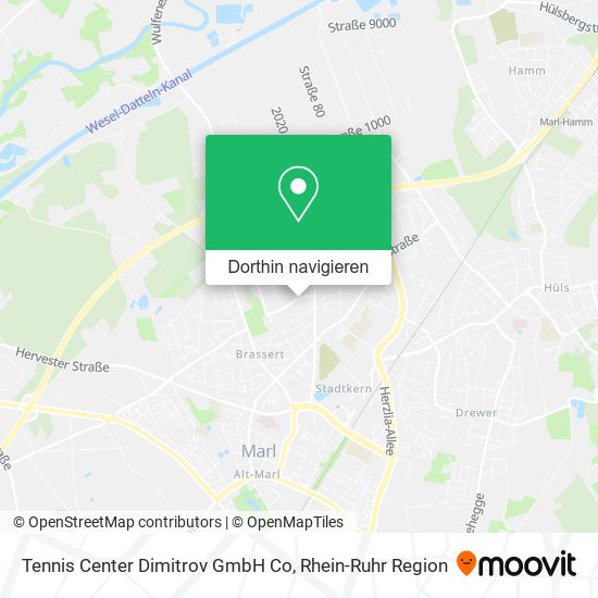 Tennis Center Dimitrov GmbH Co Karte