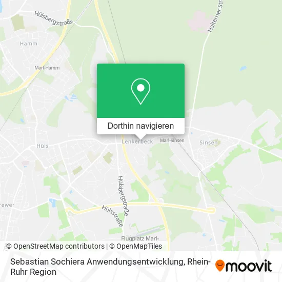 Sebastian Sochiera Anwendungsentwicklung Karte