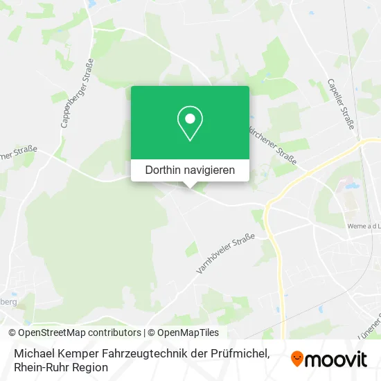 Michael Kemper Fahrzeugtechnik der Prüfmichel Karte