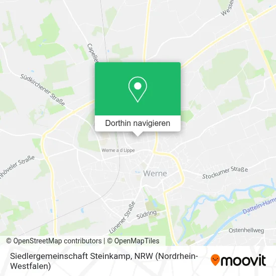 Siedlergemeinschaft Steinkamp Karte