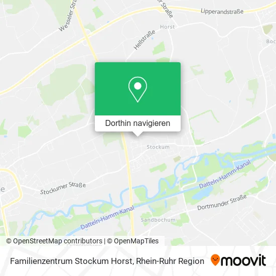 Familienzentrum Stockum Horst Karte