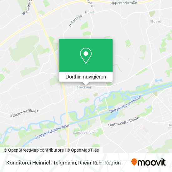 Konditorei Heinrich Telgmann Karte