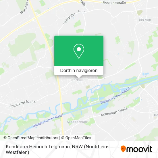 Konditorei Heinrich Telgmann Karte