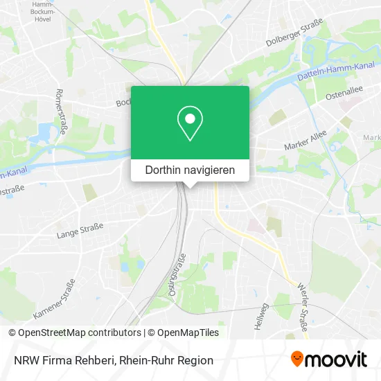 NRW Firma Rehberi Karte