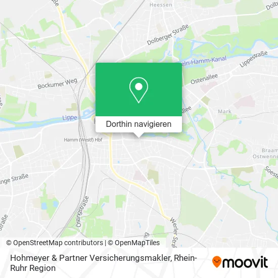 Hohmeyer & Partner Versicherungsmakler Karte