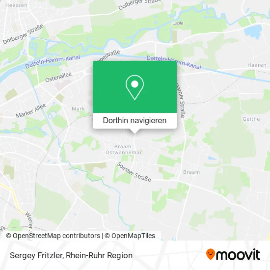 Sergey Fritzler Karte