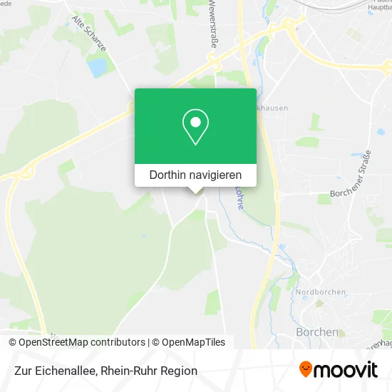 Zur Eichenallee Karte