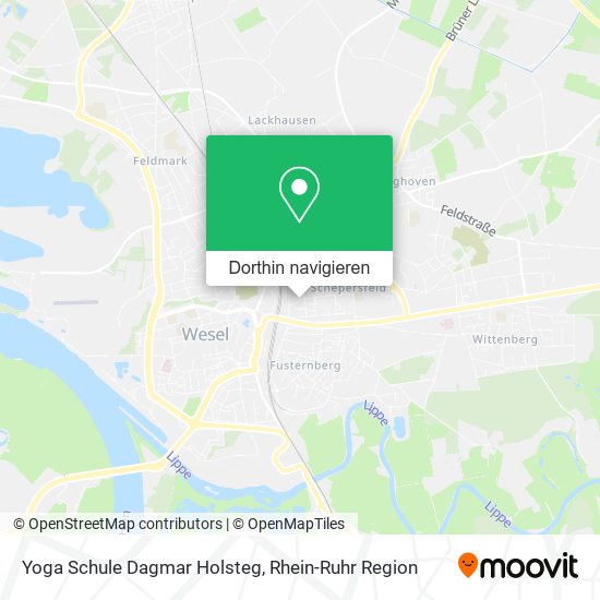 Yoga Schule Dagmar Holsteg Karte