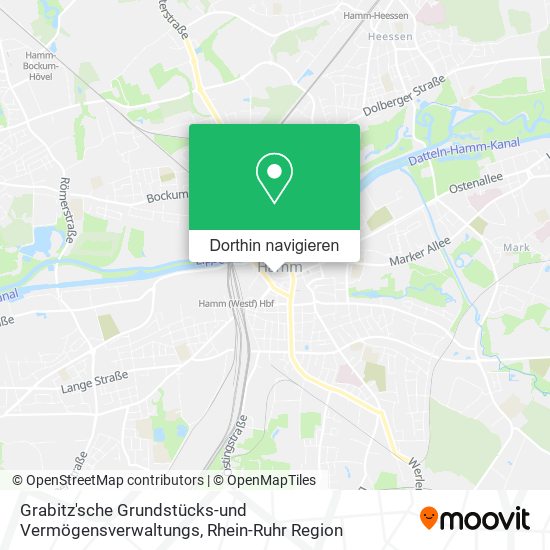 Grabitz'sche Grundstücks-und Vermögensverwaltungs Karte