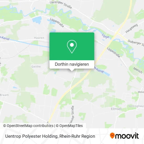 Uentrop Polyester Holding Karte