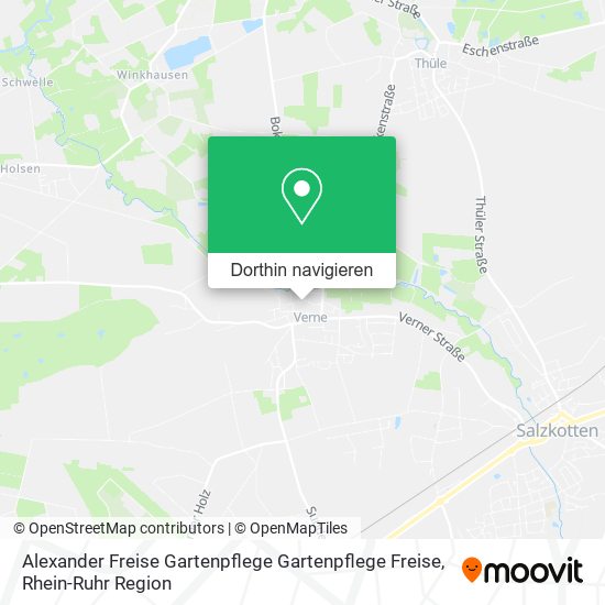 Alexander Freise Gartenpflege Gartenpflege Freise Karte