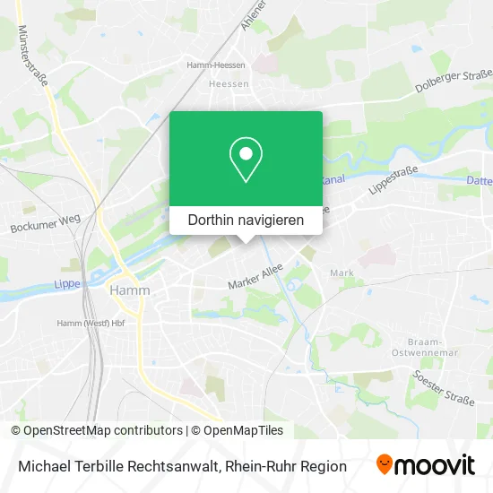 Michael Terbille Rechtsanwalt Karte