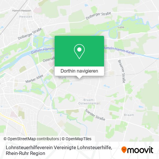 Lohnsteuerhilfeverein Vereinigte Lohnsteuerhilfe Karte