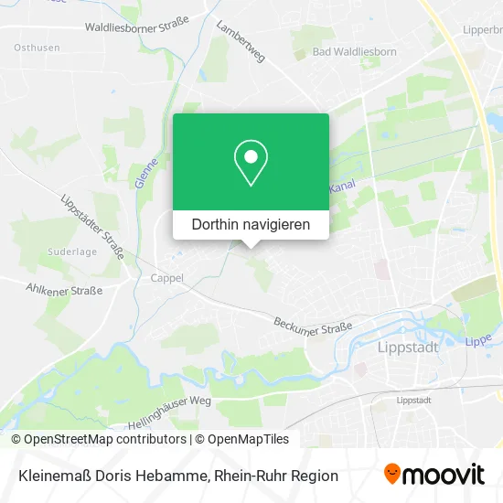 Kleinemaß Doris Hebamme Karte