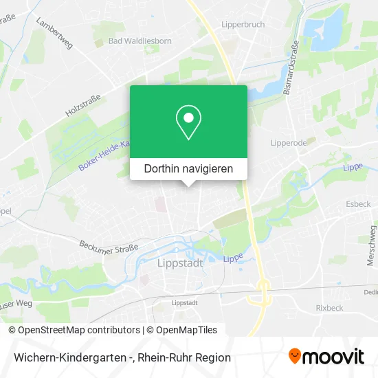 Wichern-Kindergarten - Karte