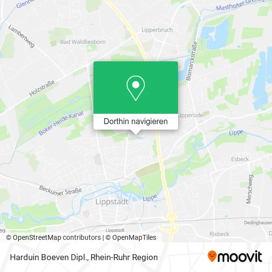 Harduin Boeven Dipl. Karte