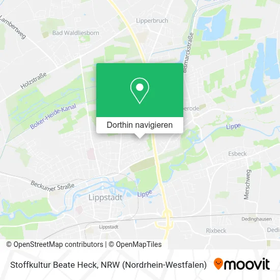 Stoffkultur Beate Heck Karte