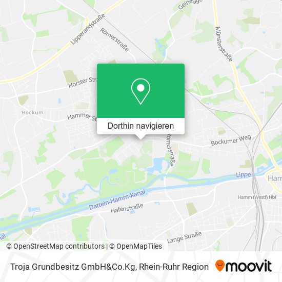 Troja Grundbesitz GmbH&Co.Kg Karte
