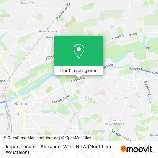 Impact-Finanz - Alexander Weiz Karte