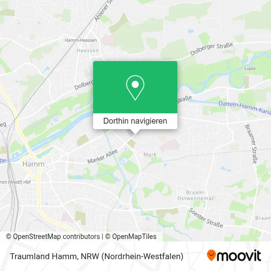 Traumland Hamm Karte