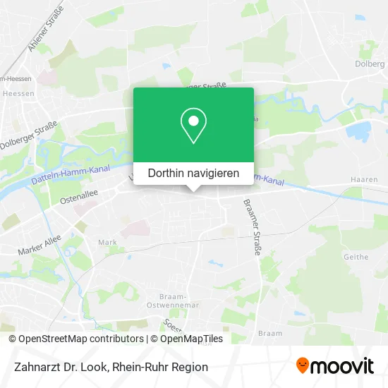 Zahnarzt Dr. Look Karte