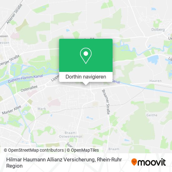 Hilmar Haumann Allianz Versicherung Karte