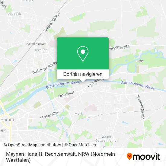 Meynen Hans-H. Rechtsanwalt Karte