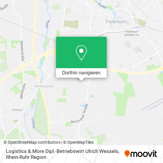 Logistics & More Dipl.-Betriebswirt Ulrich Wessels Karte