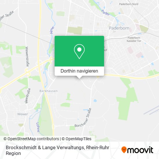 Brockschmidt & Lange Verwaltungs Karte