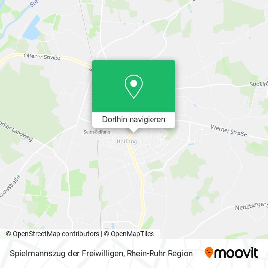 Spielmannszug der Freiwilligen Karte