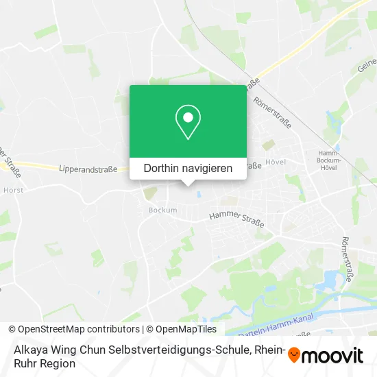 Alkaya Wing Chun Selbstverteidigungs-Schule Karte