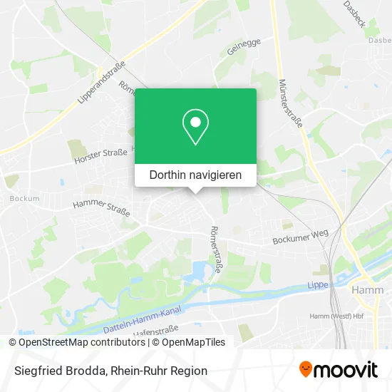 Siegfried Brodda Karte