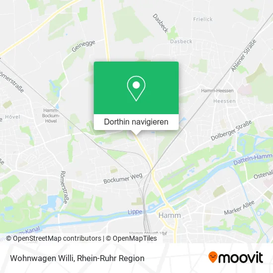 Wohnwagen Willi Karte