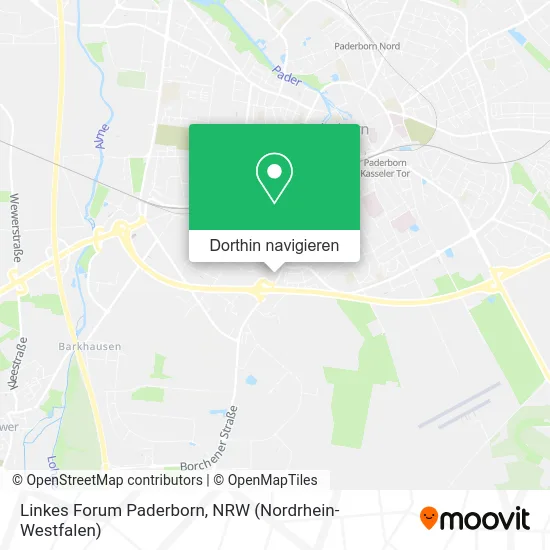 Linkes Forum Paderborn Karte