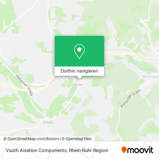 Vauth Aviation Components Karte