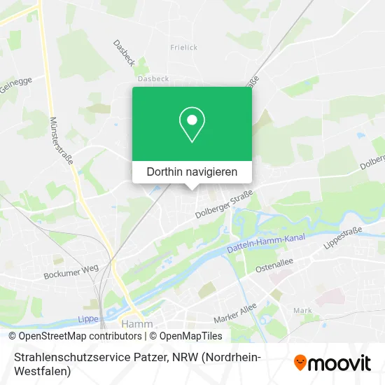 Strahlenschutzservice Patzer Karte