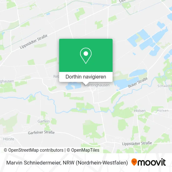 Marvin Schniedermeier Karte