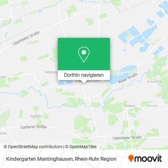 Kindergarten Mantinghausen Karte