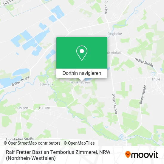 Ralf Fretter Bastian Temborius Zimmerei Karte