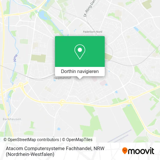 Atacom Computersysteme Fachhandel Karte