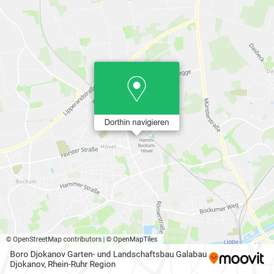 Boro Djokanov Garten- und Landschaftsbau Galabau Djokanov Karte