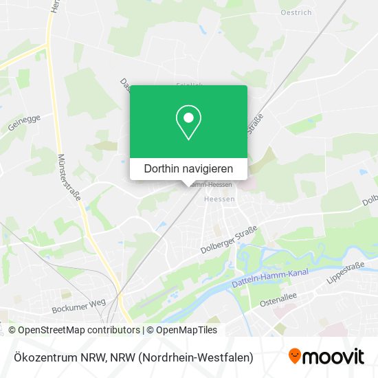 Ökozentrum NRW Karte