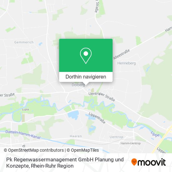Pk Regenwassermanagement GmbH Planung und Konzepte Karte