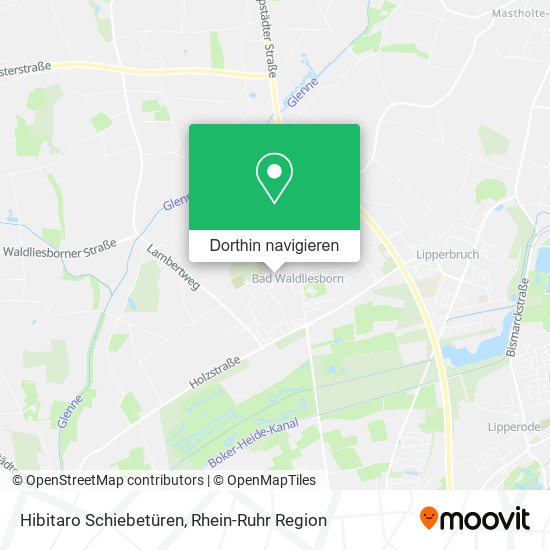 Hibitaro Schiebetüren Karte
