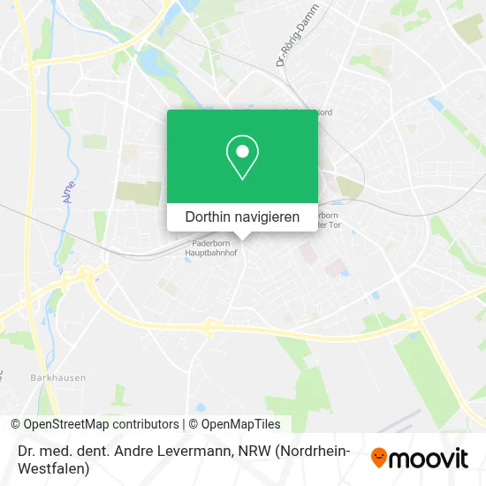 Dr. med. dent. Andre Levermann Karte