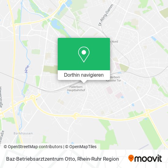 Baz-Betriebsarztzentrum Otto Karte