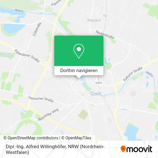 Dipl.-Ing. Alfred Willinghöfer Karte