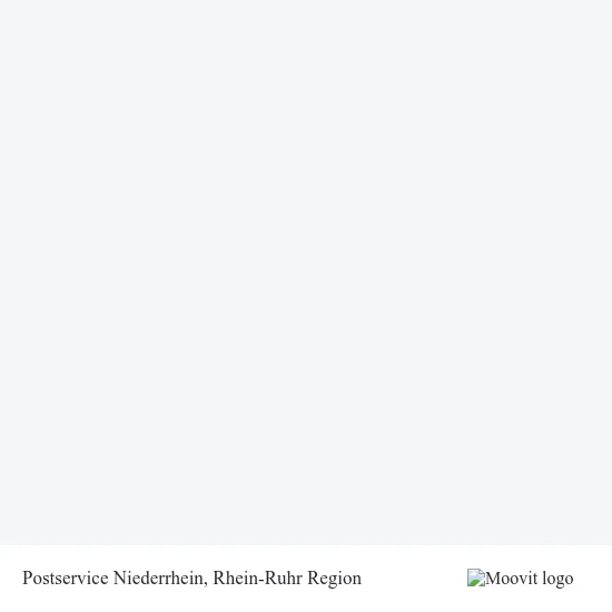 Postservice Niederrhein Karte