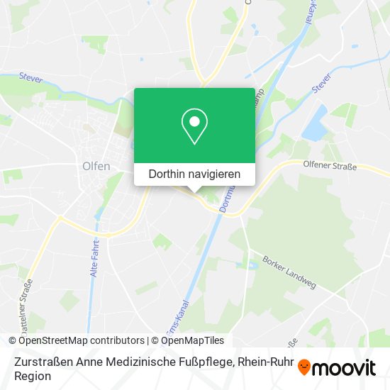 Zurstraßen Anne Medizinische Fußpflege Karte